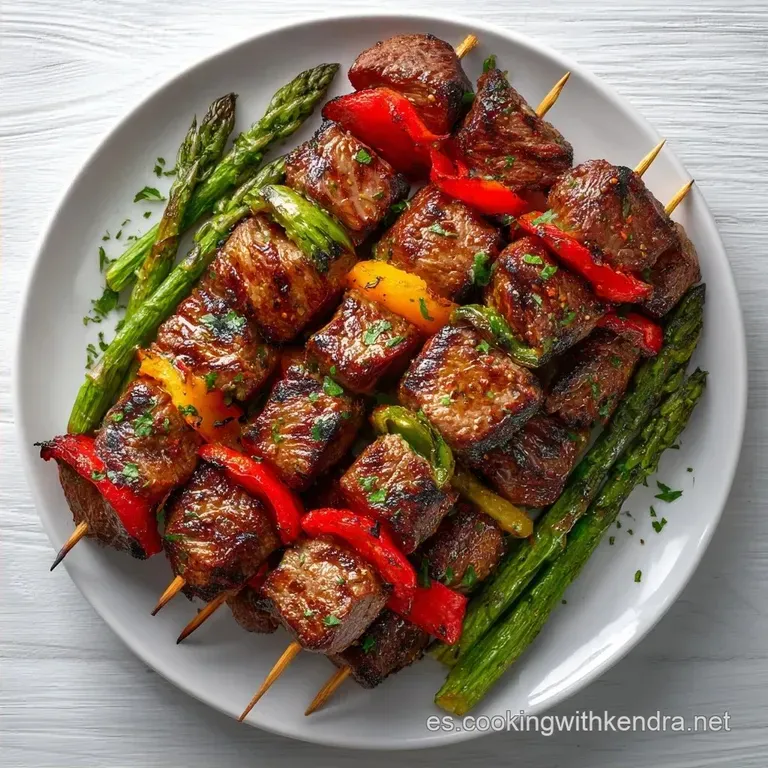 Brochetas De Carne: Saludables Y Jugosas