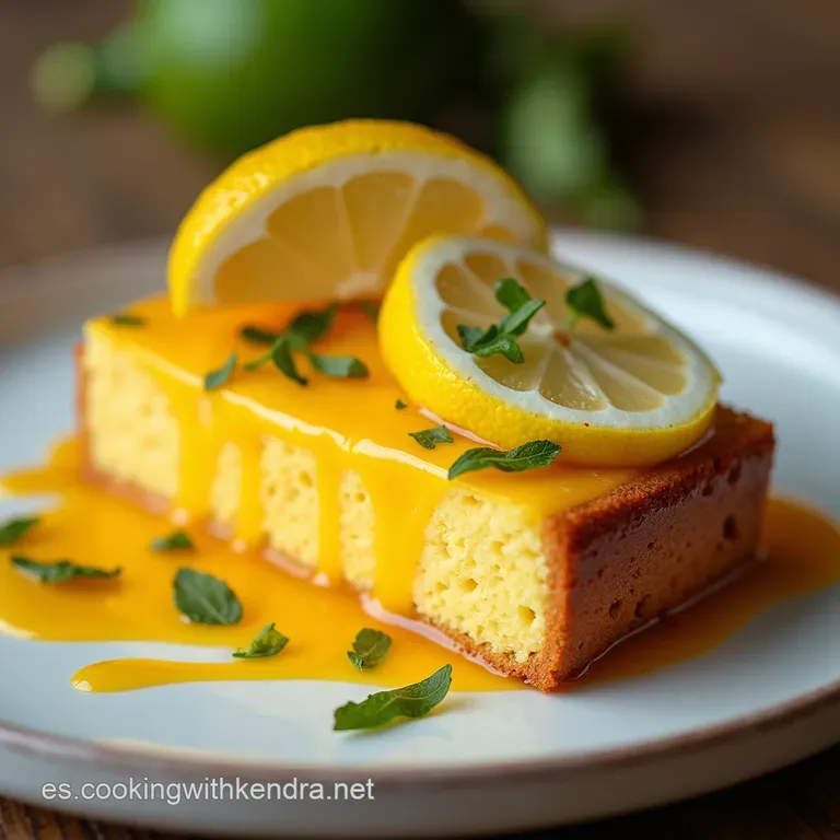 Bud&iacute;n de Lim&oacute;n Sol de Ma&ntilde;ana El Esponjoso que te Recordar&aacute; a la Torta de la Abuela