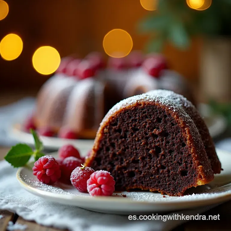 Bundt Cake De Chocolate Y Menta Un Cl&aacute;sico Navide&ntilde;o presentation