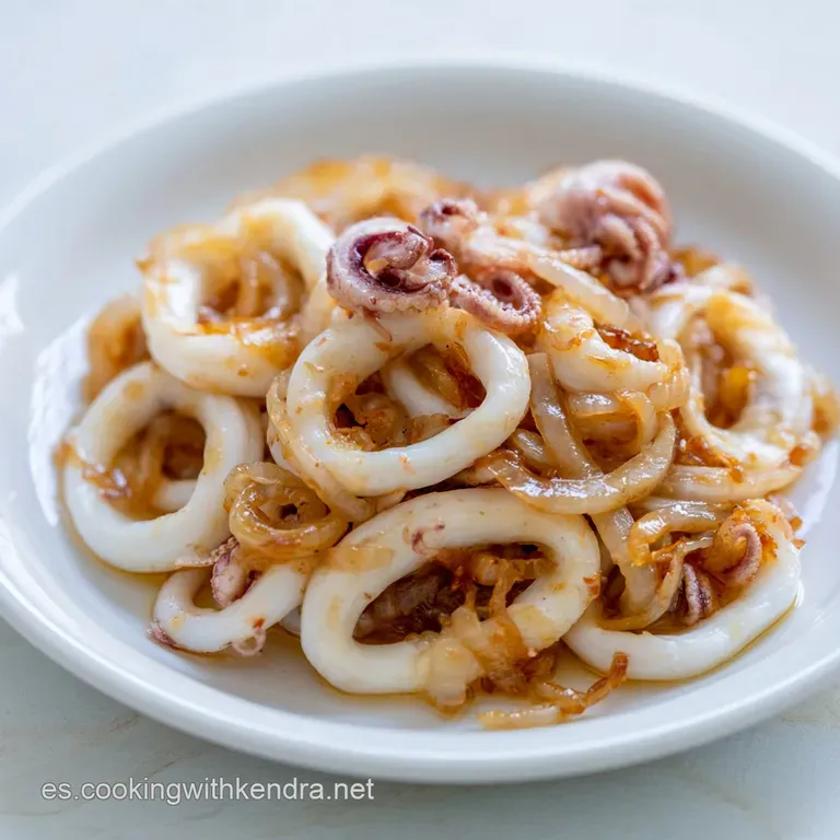 Calamares Encebollados: Receta Casera