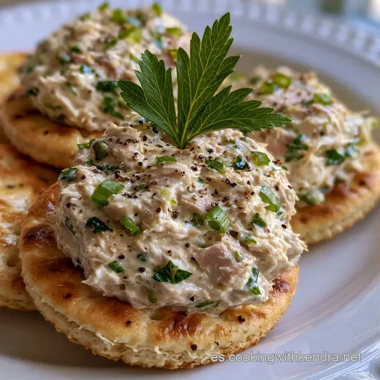 Canapés alineados sobre cerámica blanca, base de pan dorado y topping cremoso decorado con una aceituna negra brillante.