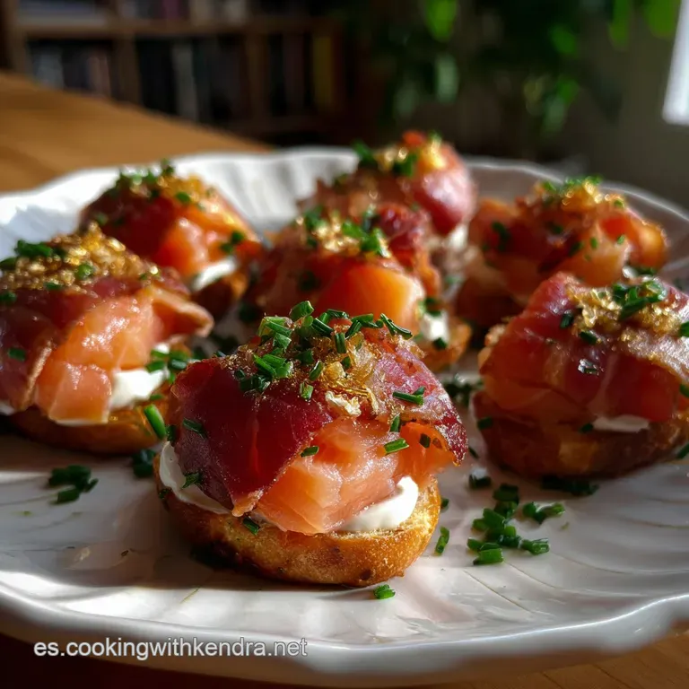 Canap&eacute;s Econ&oacute;micos Receta Navide&ntilde;a de Mousses