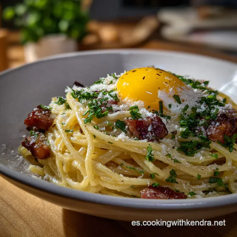 Carbonara con Huevo: T&eacute;cnica Romana