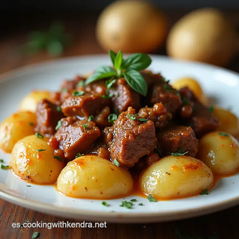 Carne con Papas a la Abuela Sabor de Hogar