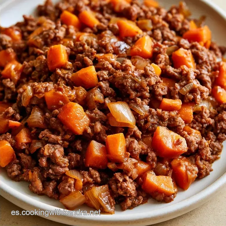 Carne Picada con Verduras en 30 Minutos