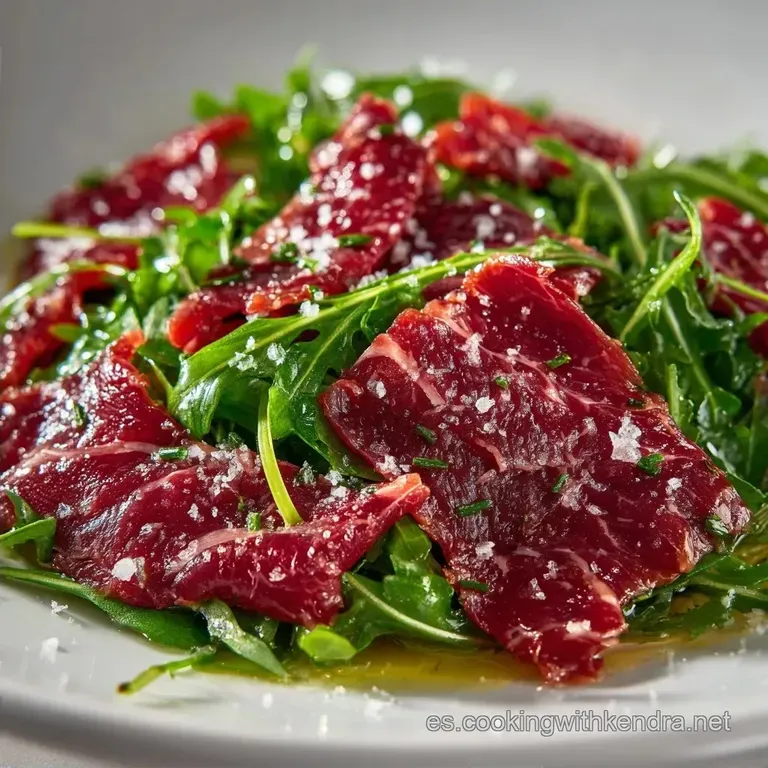 Carpaccio De Buey: Versi&oacute;n Gourmet
