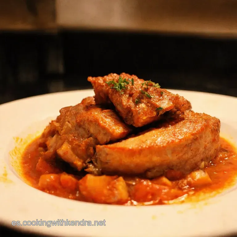 Caz&oacute;n En Adobo a La Gaditana Con Un Toque De Mi Abuela presentation