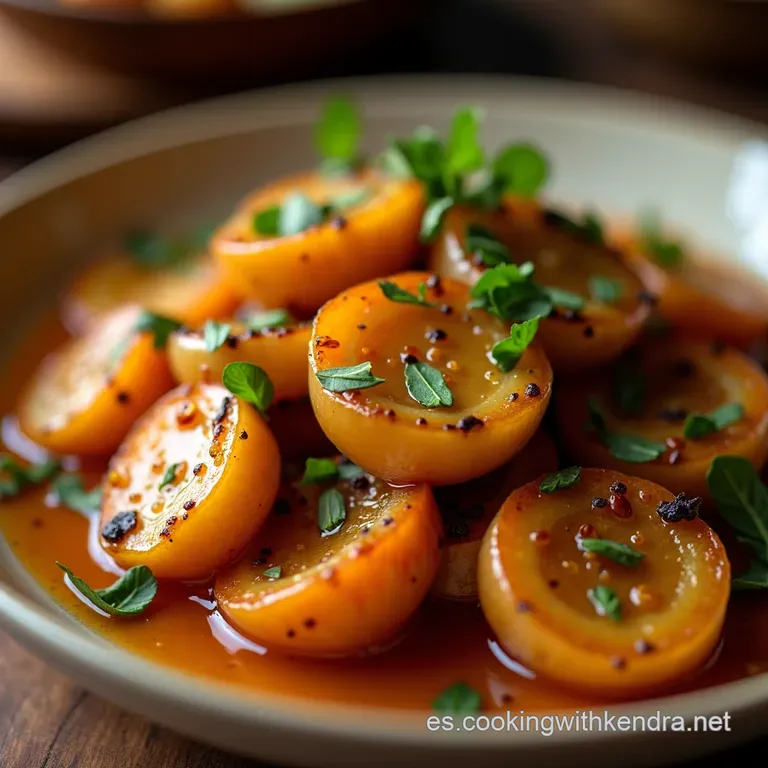 El Secreto Del Sabor Lento Cebollas Caramelizadas a Fuego Amable presentation