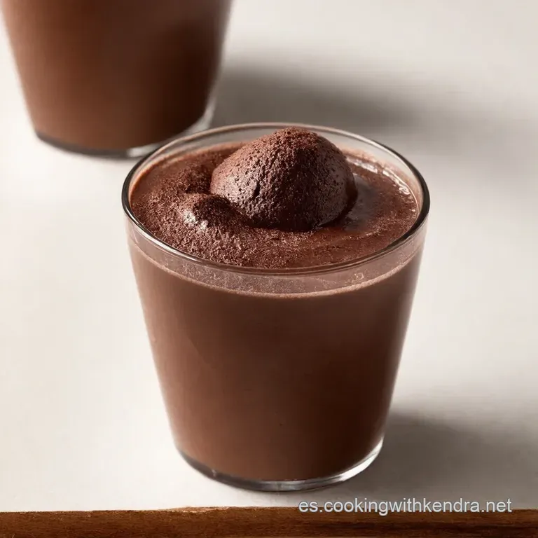 Chocolate Caliente Congelado de Ensue&ntilde;o