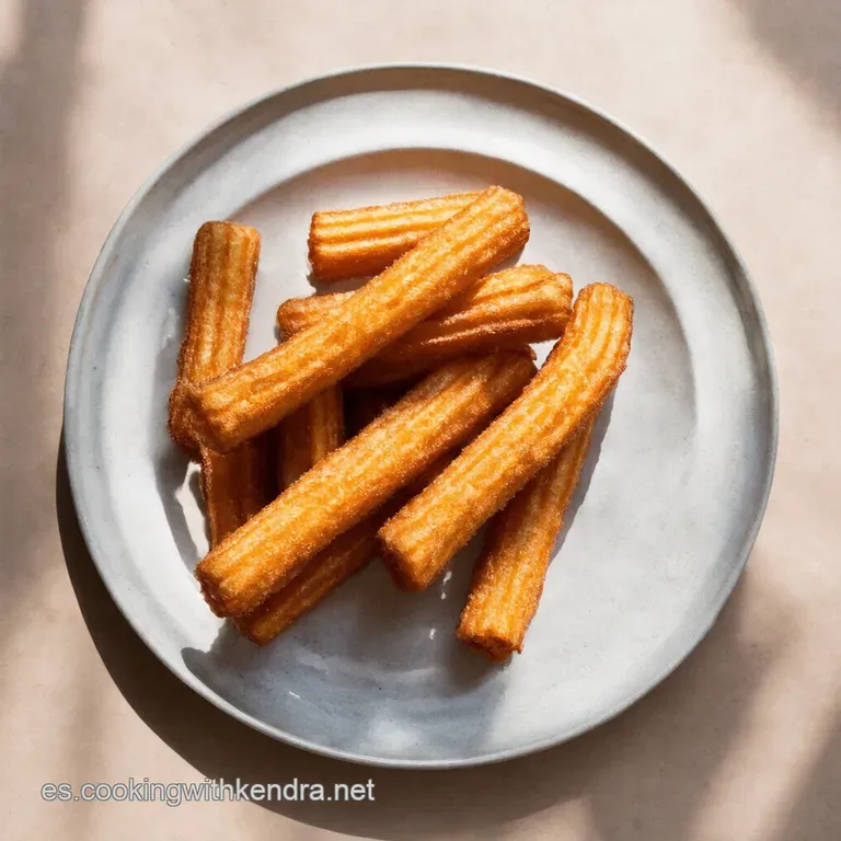 Churros Caseros Crujientes y Deliciosos