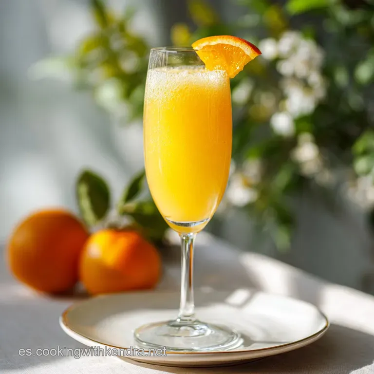 C&oacute;ctel Mimosa Cl&aacute;sico y Refrescante