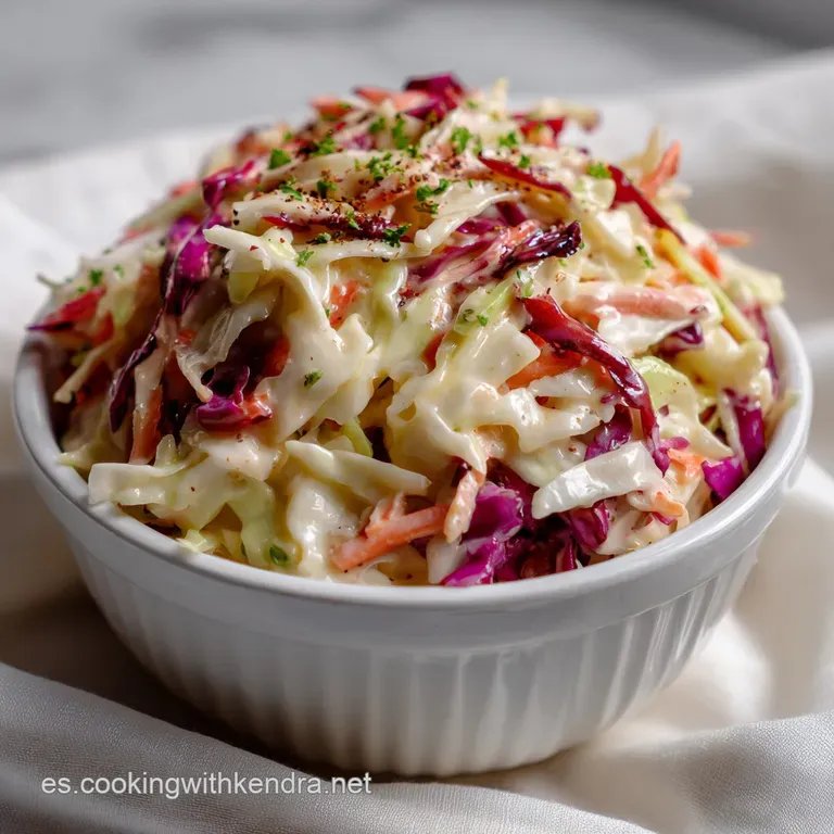 Receta Coleslaw Aut&eacute;ntica Coleslaw Cremoso F&aacute;cil a presentation