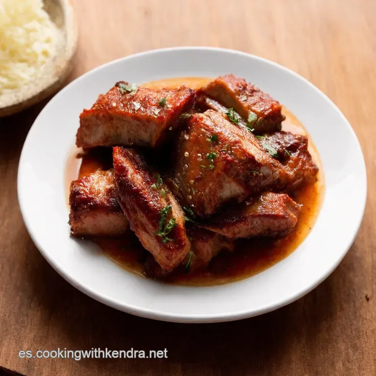 Costillas Cortas Estofadas a Fuego Lento Sabor de Hogar