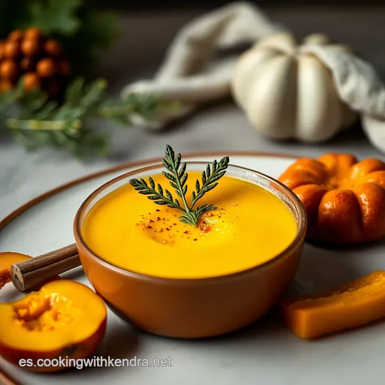 Crema de Calabaza Especiada Navide&ntilde;a