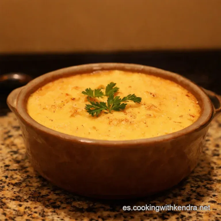 Crema De Champi&ntilde;ones a Lo Abuela presentation