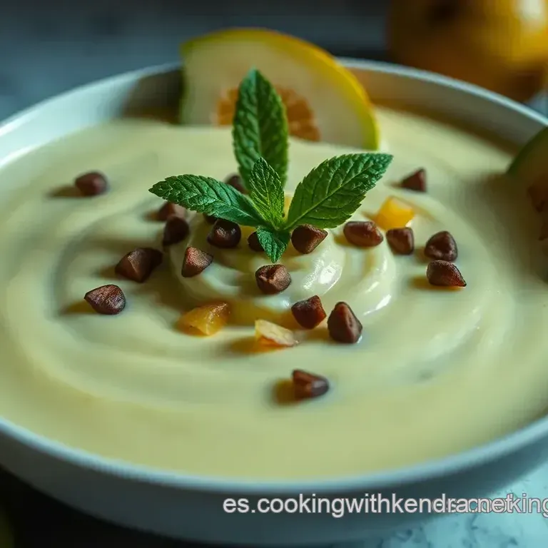 Crema Fr&iacute;a de Aguacate Refrescante