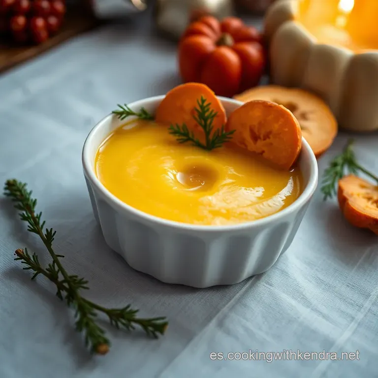 Crema Navide&ntilde;a de Calabaza Especiada