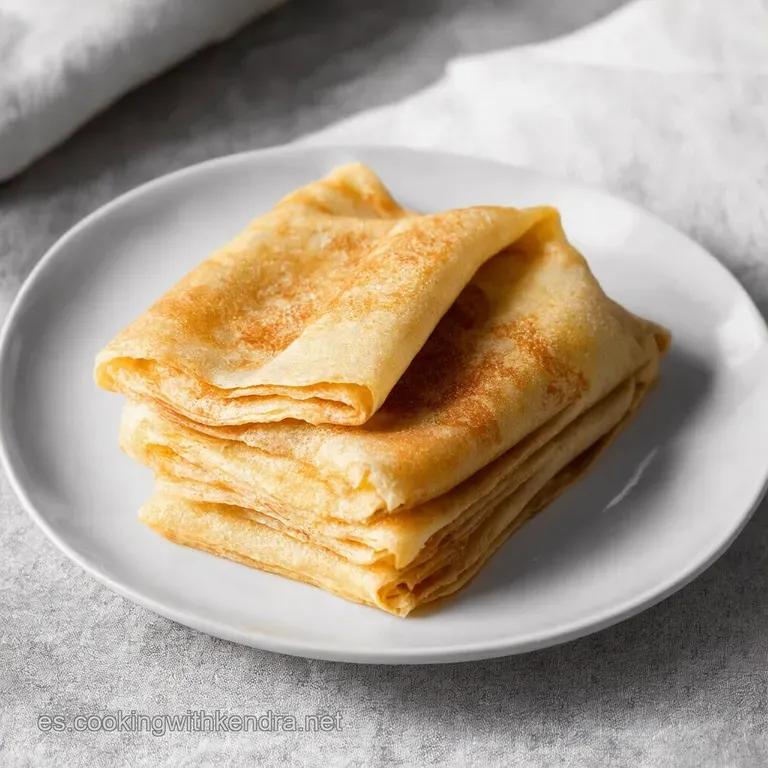 Crepes Caseras F&aacute;ciles Un Delicioso Abrazo en Cada Bocado