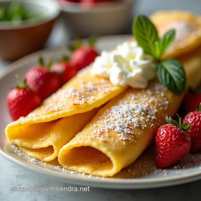 Crepes Caseras Perfectas Dulces o Saladas Tu Eliges