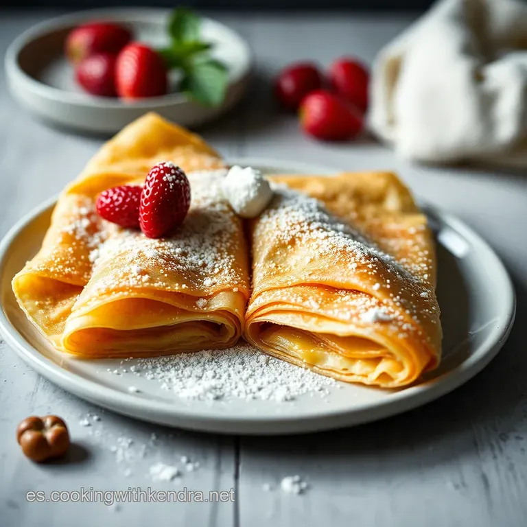 Crepes Caseros: &iexcl;Deliciosos y F&aacute;ciles como Hacer Churros!