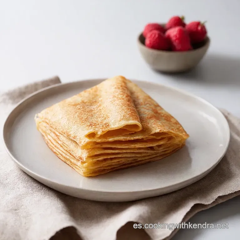 Crepes Caseros Perfectos Dulces o Salados