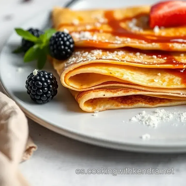 Crepes Caseros Perfectos presentation