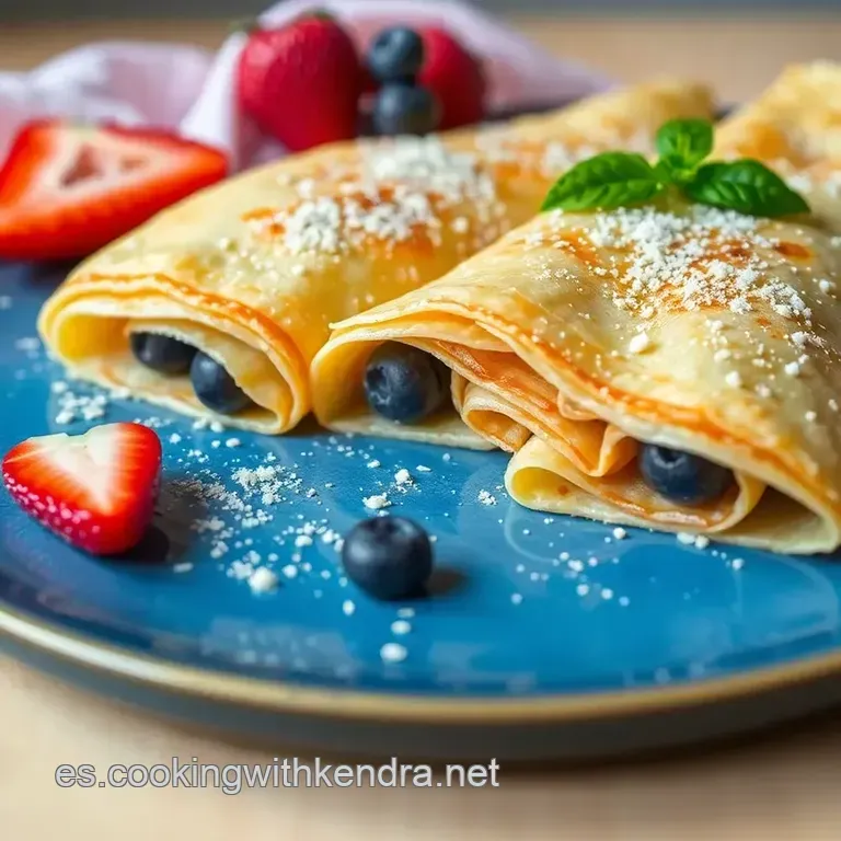 Crepes Cl&aacute;sicas Francesas: &iexcl;F&aacute;ciles Y Deliciosas! presentation
