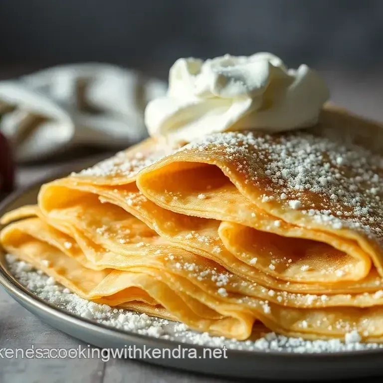 Crepes Cl&aacute;sicos de la Abuela: &iexcl;F&aacute;ciles Deliciosos e Irresistibles!