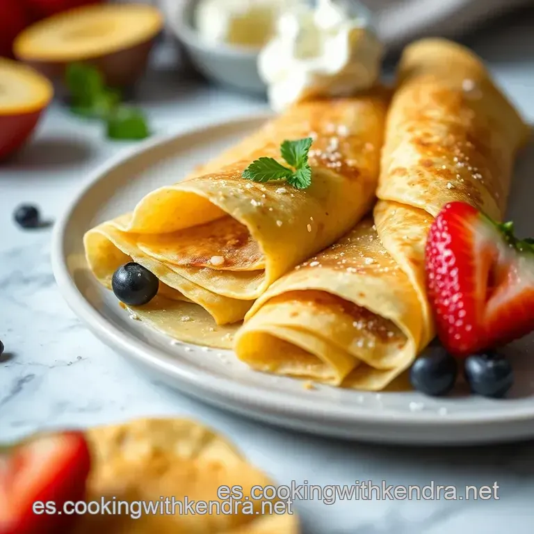 Crepes Cl&aacute;sicos: La Receta Perfecta presentation