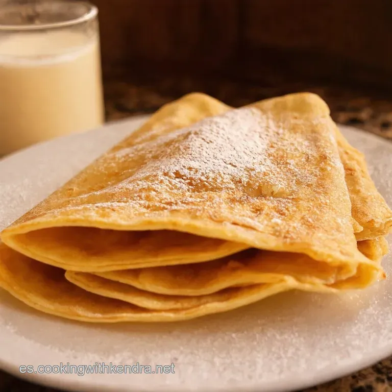 Crepes Cl&aacute;sicos Un Lienzo Culinario presentation