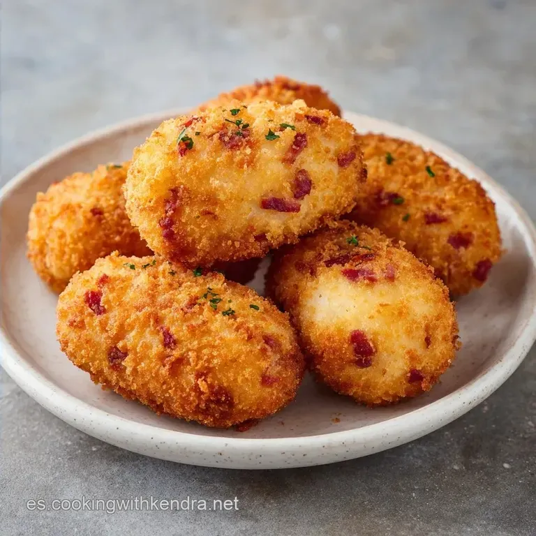 Croquetas Cremosas Caseras: Coraz&oacute;n Fundente