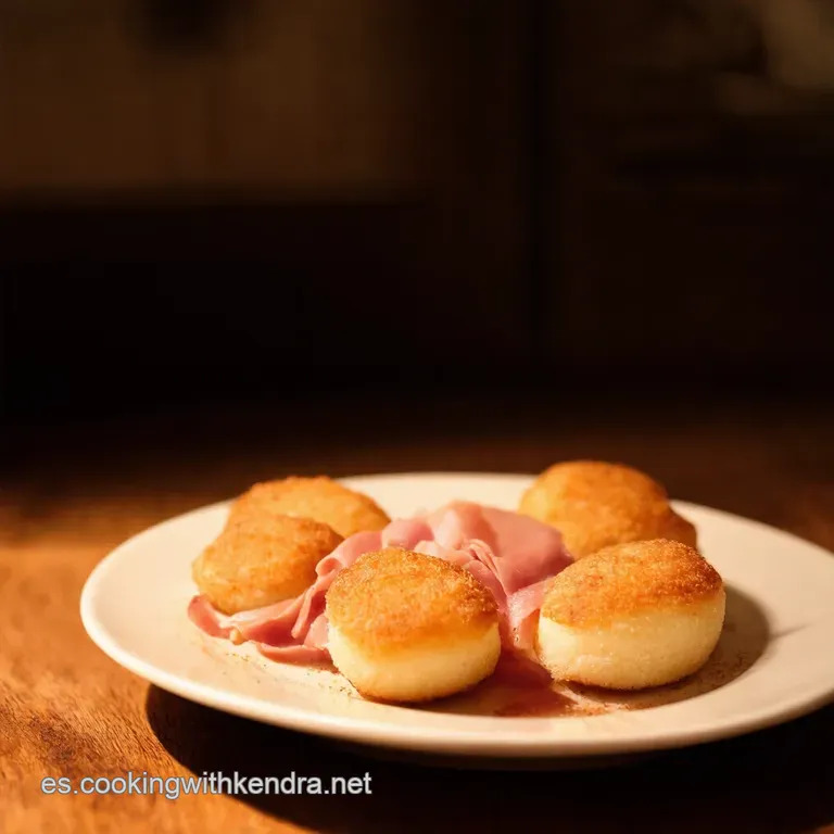Croquetas Cremosas De Jam&oacute;n Ib&eacute;rico presentation