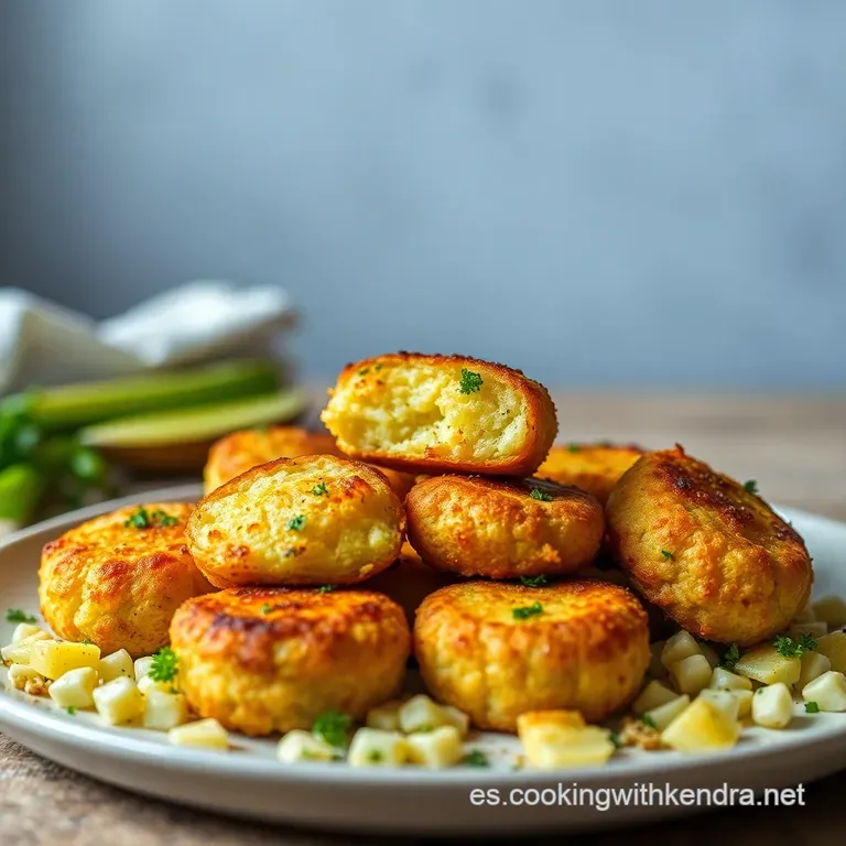 Croquetas Cremosas de Patata y Calabac&iacute;n al Horno