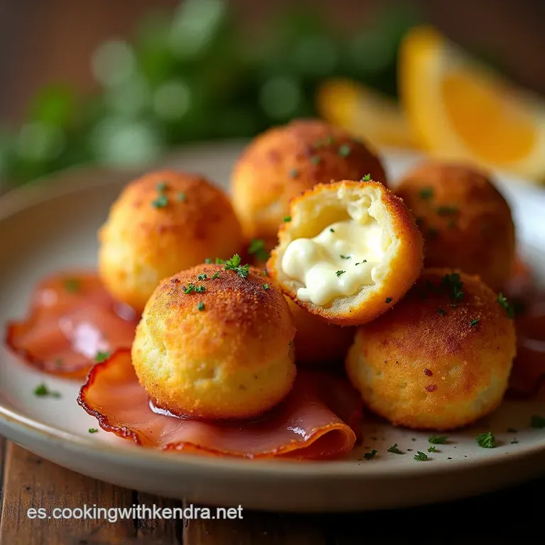 Croquetas Melosas De Jam&oacute;n Ib&eacute;rico El Secreto De La Bechamel Perfecta presentation