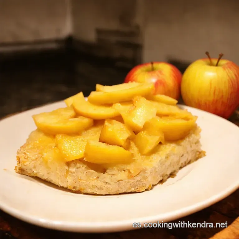 Crujiente De Manzana a La Abuela presentation