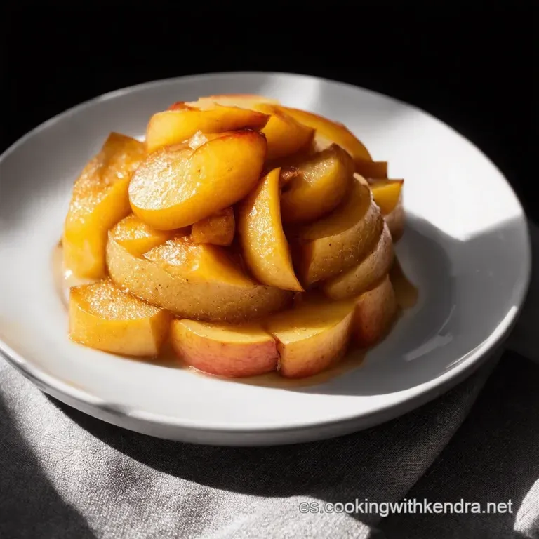 Crujiente de Manzana al Horno con Toque de Canela