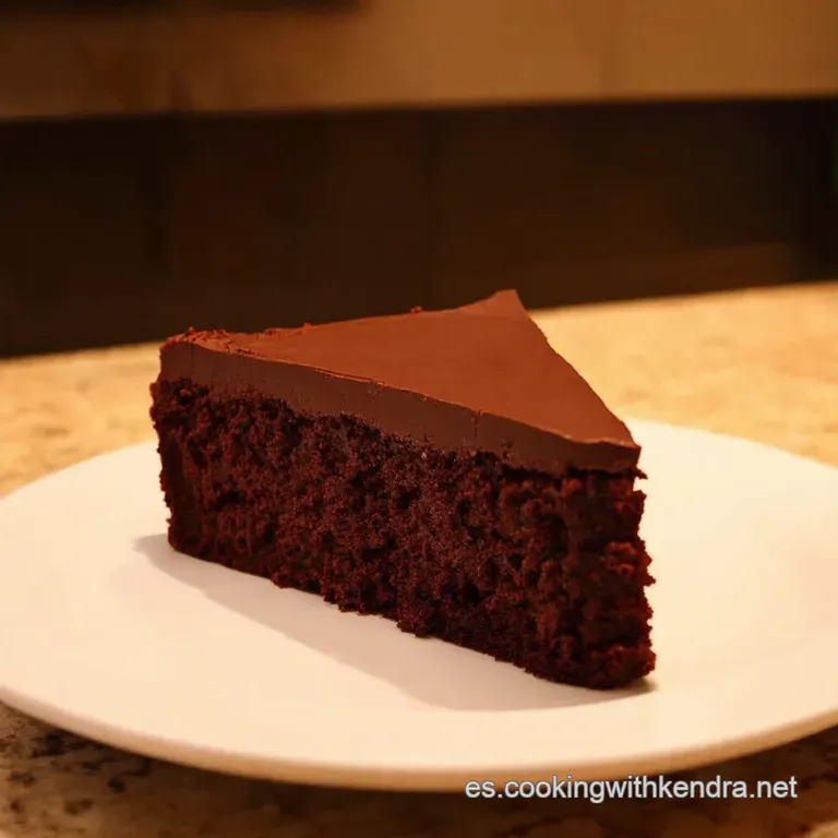 El Pastel De Chocolate Absolutamente Irresistible presentation