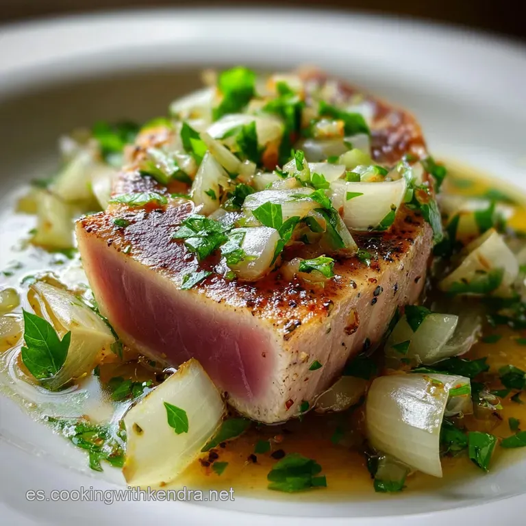 Encebollado de At&uacute;n: Sabor Marino y Dulzor Cebollado