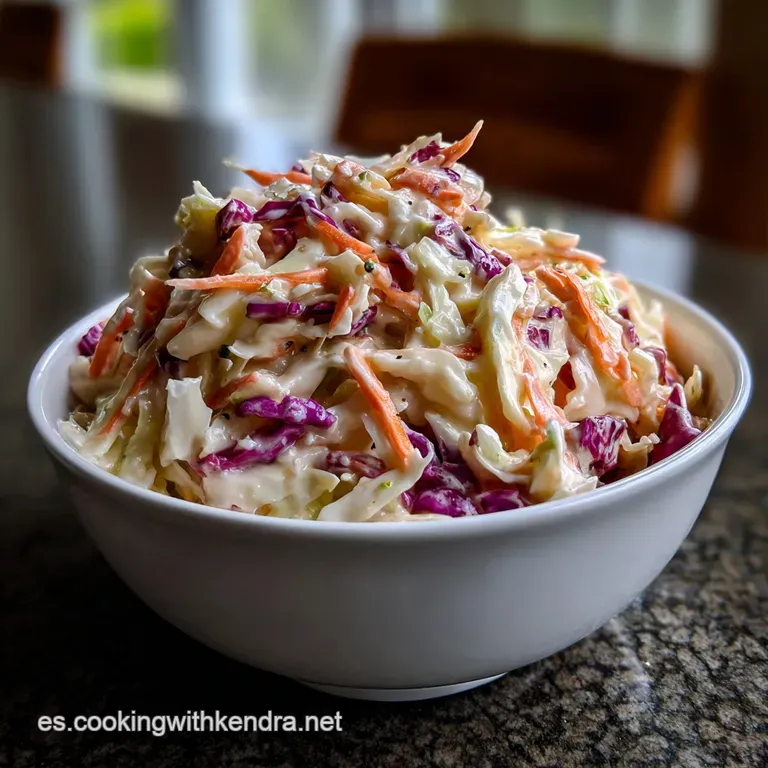 Ensalada de col cremosa el Coleslaw m&aacute;s Crujiente