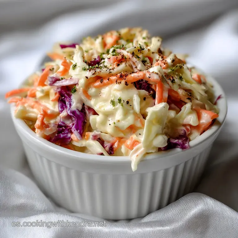 Ensalada de Col Cremosa Estilo KFC