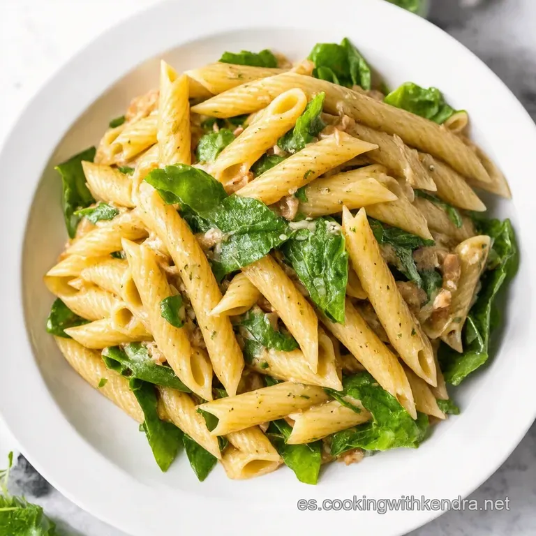 Ensalada de Pasta con At&uacute;n a la Espa&ntilde;ola