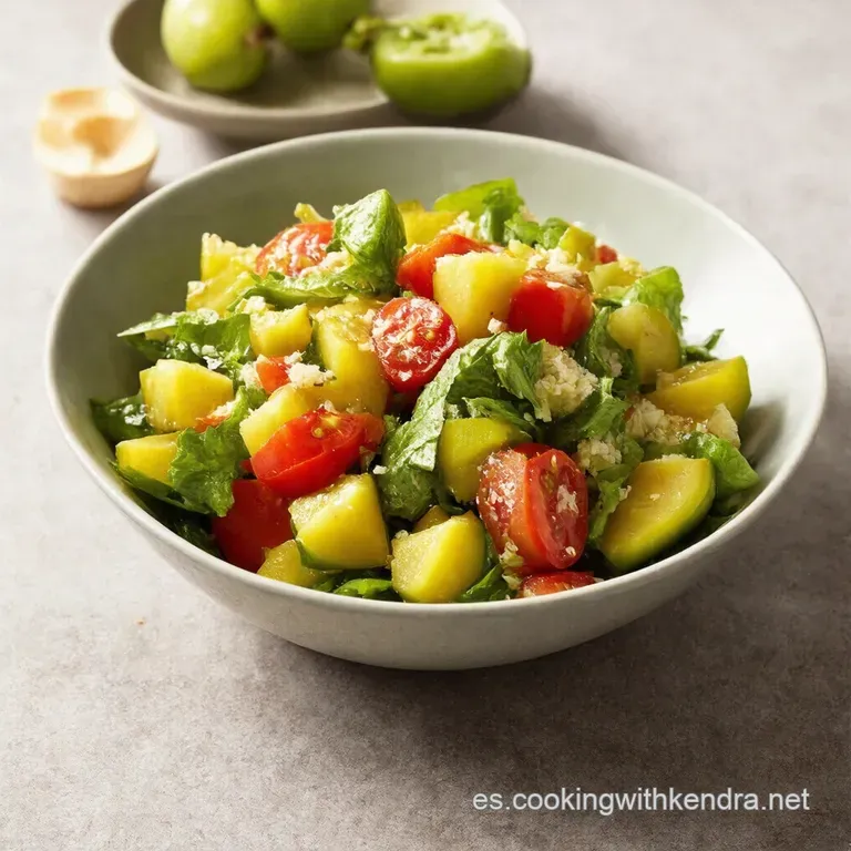 Ensalada Veraniega de Tomate y Pepino El Sabor Aut&eacute;ntico