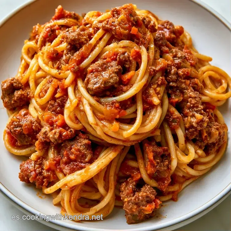 Pasta dispuesta en espiral con salsa de tomate brillante, hojas de albahaca verde fresca y lluvia de queso parmesano fino.