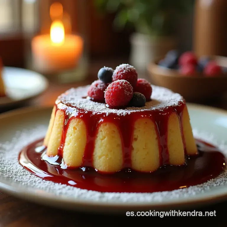 Explosi&oacute;n De Chocolate Pastel Lava Instant&aacute;neo presentation