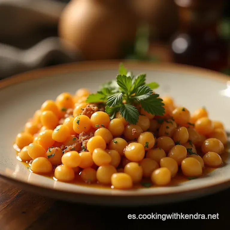 Fain De Garbanzos Tierna Dorada Y Lista Para El &Eacute;xito presentation