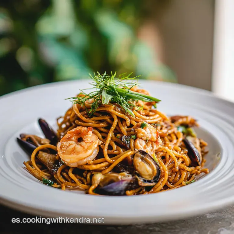 Fideu&agrave; de Marisco Tradicional y Sabrosa