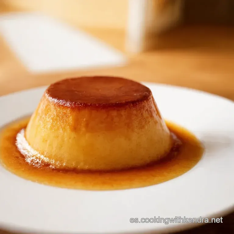 Flan De Caf&eacute; Despierta Corazones presentation