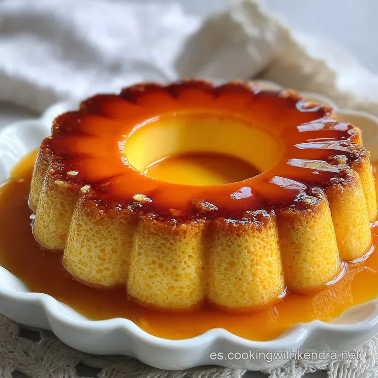 Flan de Huevo Casero Cremoso
