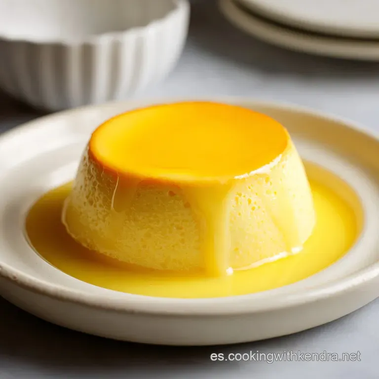Flan de Huevo Tradicional al Ba&ntilde;o Mar&iacute;a