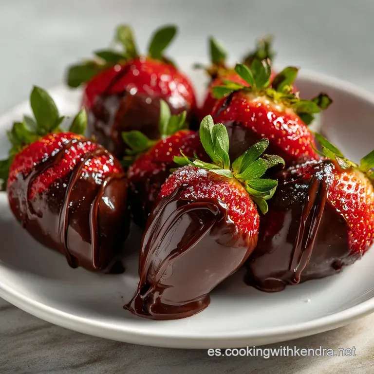 Fresas con Chocolate Caseras y Crujientes